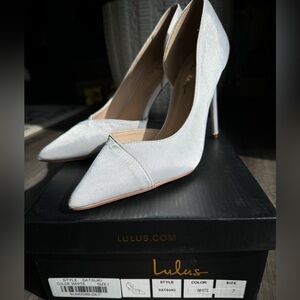 Satin Lulus Heels